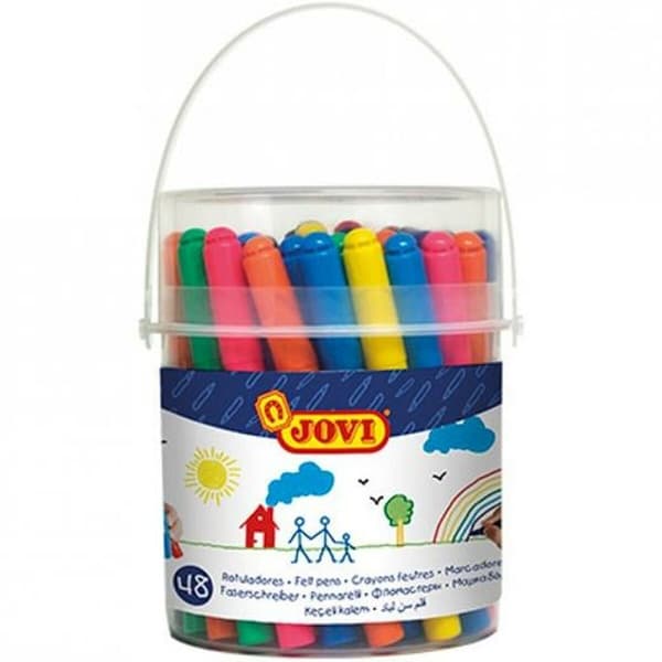 Tuschpennor Jovi 48 Delar Multicolour
