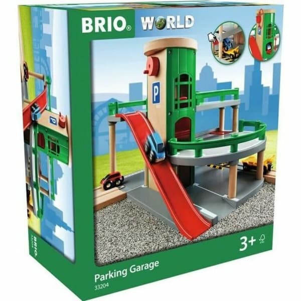 Byggsats Brio Garage Rail Multicolour