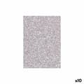 Miniatyrbild 1 av 2: Eva-gummi Fama Silvrig 50 x 70 cm (10 antal)