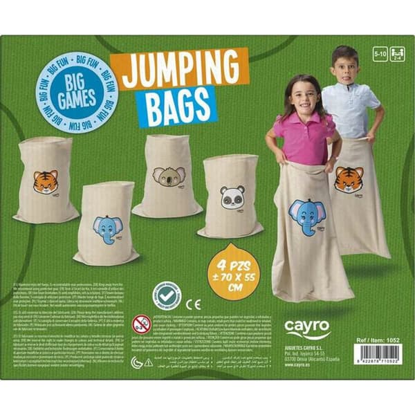Säck Cayro Jumping bags 70 x 55 cm 4 Delar