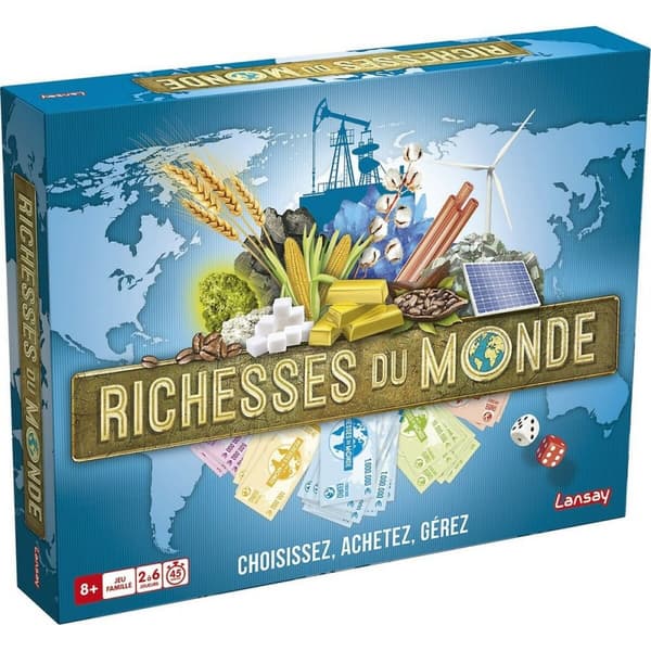Sällskapsspel Lansay Riches Of The World FR