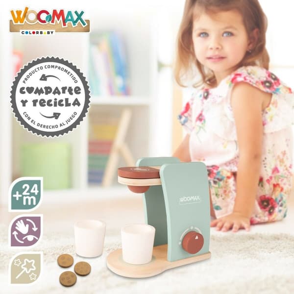 Leksak kaffebryggare Woomax 6 Delar (6 antal)