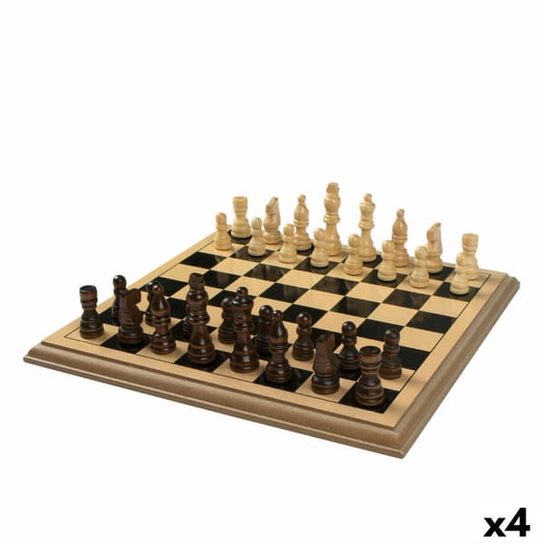 Schack CB Games Trä (4 antal)