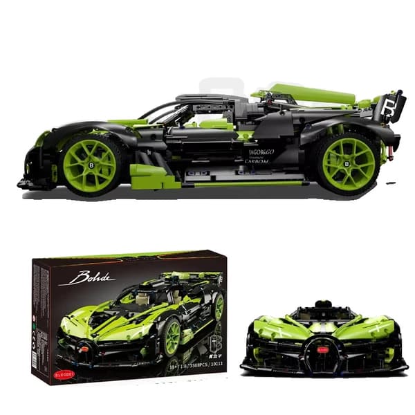 Super Sport Bolide Bilmodell, 3588 Delar, 1:8 Skala,10211 3588ST