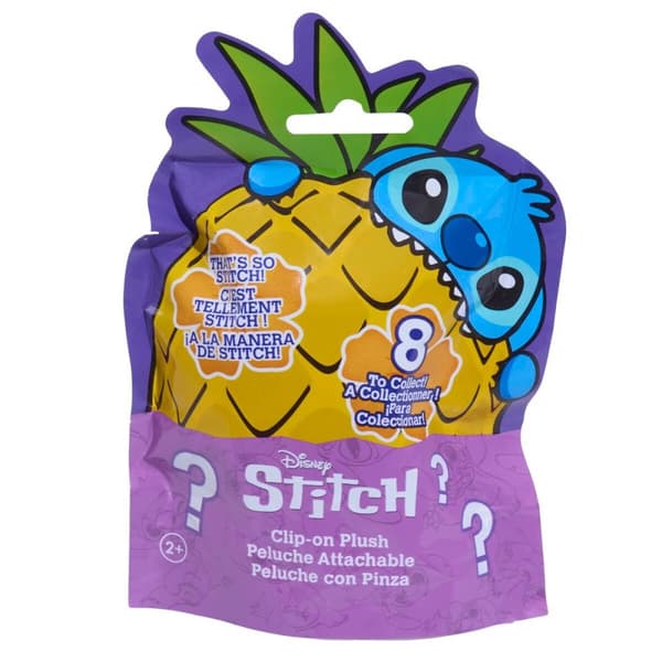 Disney Stitch - Movie Clip-on Plush 9 cm Asst. CDU - (302-11367)