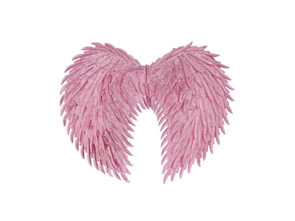 Englevinger Glam pink