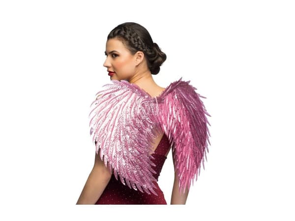 Englevinger Glam pink
