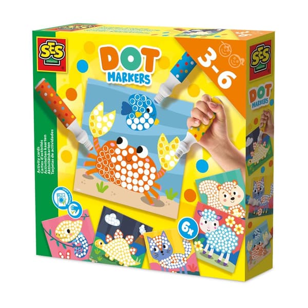 SES Creative - Dot Markers - 3 Colours XXL - (S14602)