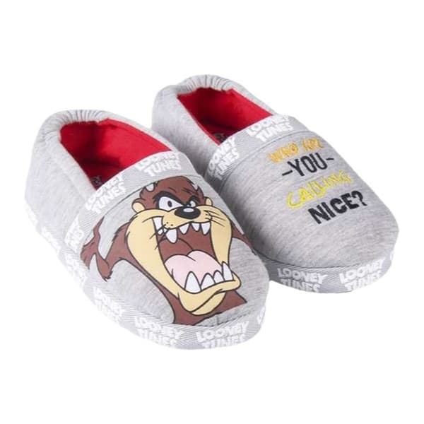Hustofflor Looney Tunes Ljusgrå 30-31