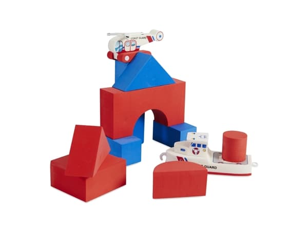 BathBlocks - Floationg Coast Guard ( 1322091 ) /Baby and Toddler Toys