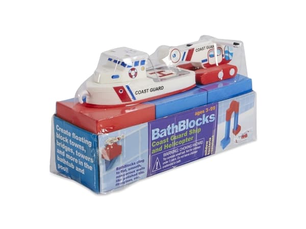 BathBlocks - Floationg Coast Guard ( 1322091 ) /Baby and Toddler Toys