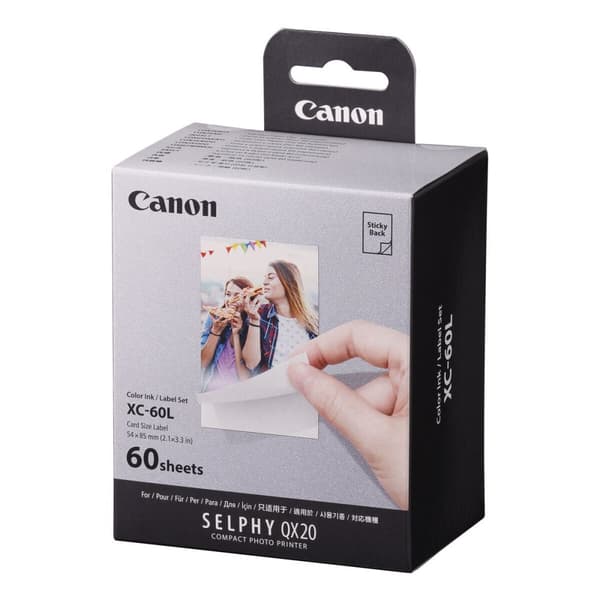 Matt fotografiskt papper Canon 6756C001 5,4 x 8,5 cm (60 antal)