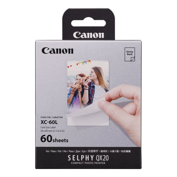 Matt fotografiskt papper Canon 6756C001 5,4 x 8,5 cm (60 antal)