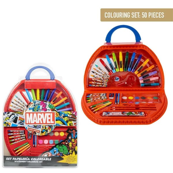 Brevpapper Set Marvel 50 Delar