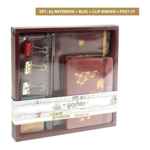 Brevpapper Set Harry Potter Röd