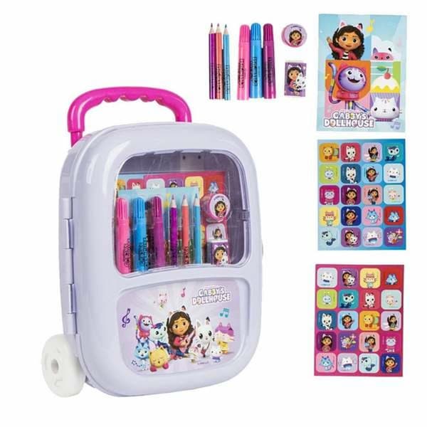 Brevpapper Set Gabby's Dollhouse Purpur