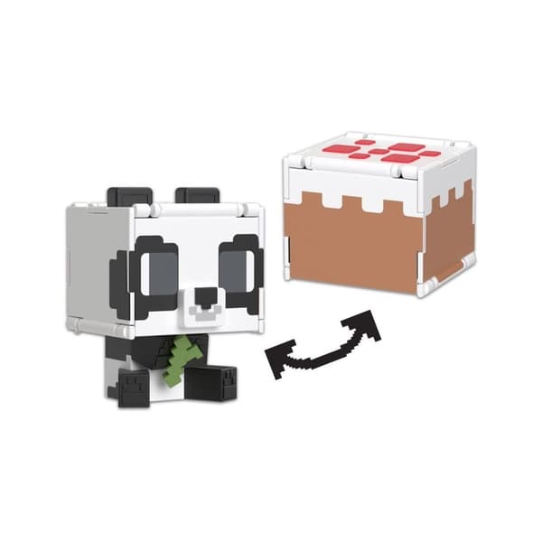 Minecraft - Mob Head Minis Flipping Figs - Panda  Cake