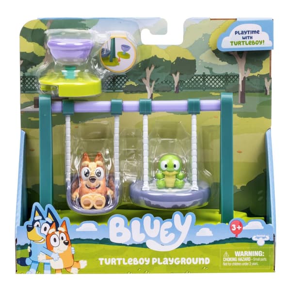 Bluey - Turtleboy Playground with Wide-Eyed Bingo Turtleboy - (90316)