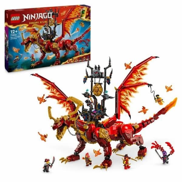 Construction set Lego Fuente Dragón de Movimiento Multicolour