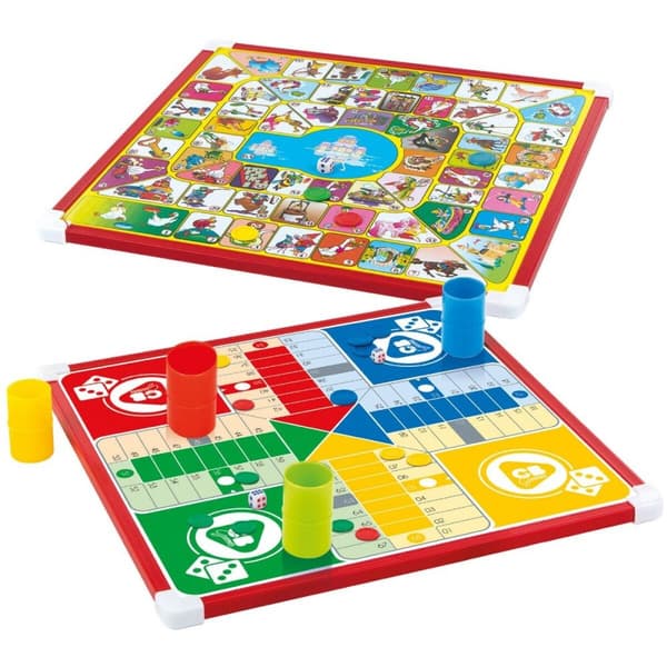 Parchís och Oca Board Colorbaby 32 x 32 x 1 cm (25 Delar) (6 antal)