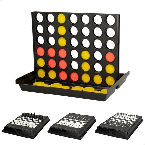 Set med 4 spel Colorbaby (6 antal)