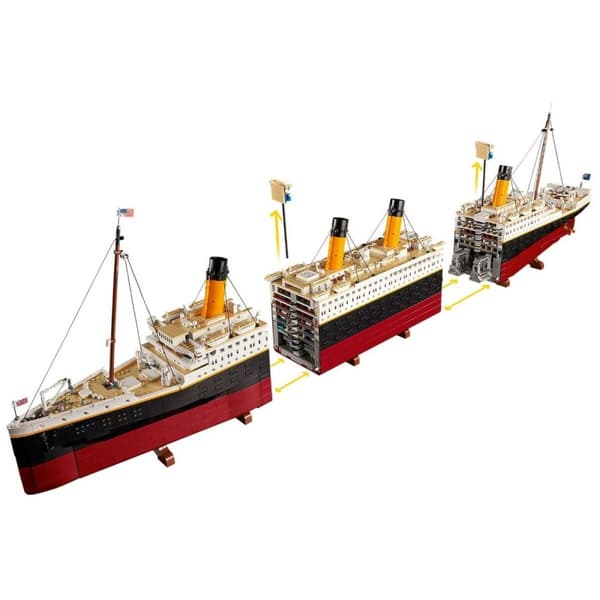 Construction set Lego Titanic 9090 Pieces