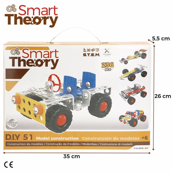 Construction set Colorbaby Car 236 Pieces