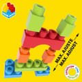 Miniatyrbillede 7 af 7: Construction set Color Block Basic Bucket 35 Pieces (6 Units)