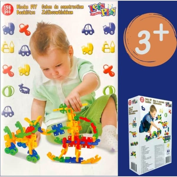 LetsPlay-Enuppsättningbyggblockförbarn(Set1)