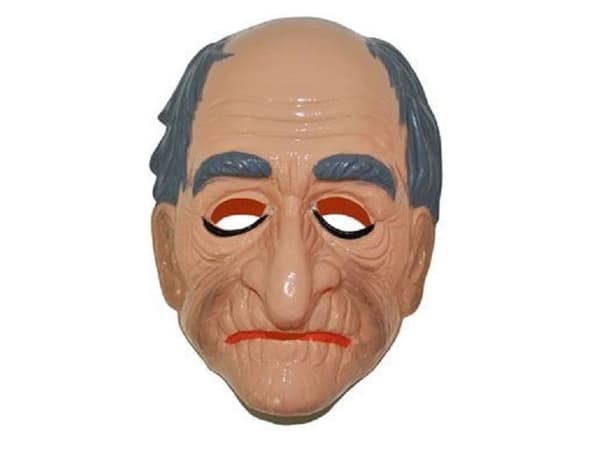 Gammel mand maske