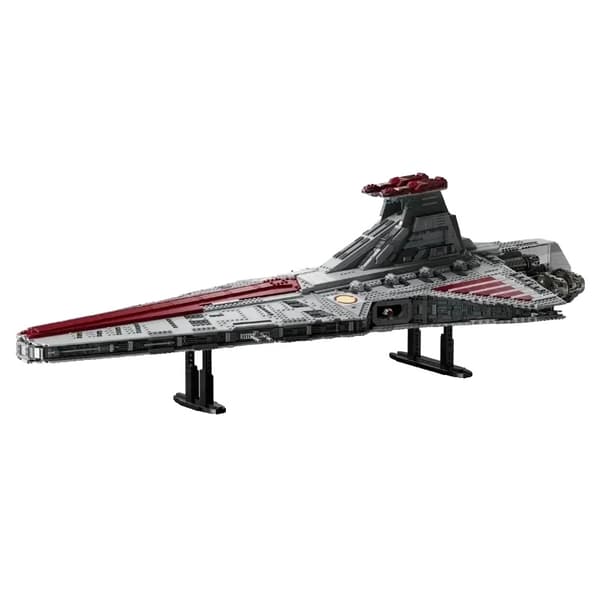 Republik Attack Cruiser Byggnadssats, 5374 Bitar, 109cm Modell f�r �ldrar 14+,Ljusgr�