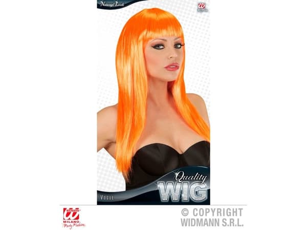 Vogue paryk oransje