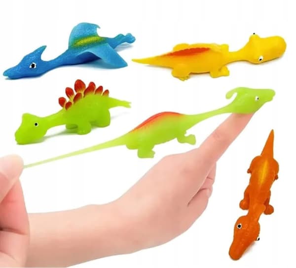 Dinosaurusten lelugeeli ammuntasarja lapsille, 5 osaa