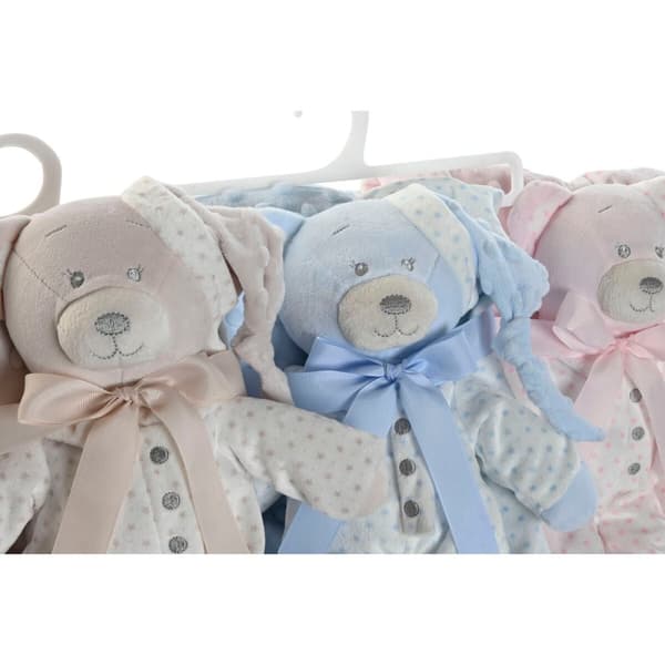 Baby-kit Home ESPRIT Blå Beige Rosa Polyester (3 antal)