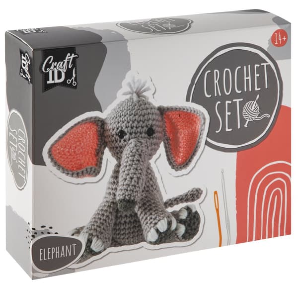 Craft ID - Crochet kit Elephant (CR1733)