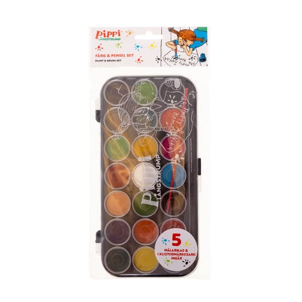 Pipi - Paint  Brush Set, Water Col. (063605221)