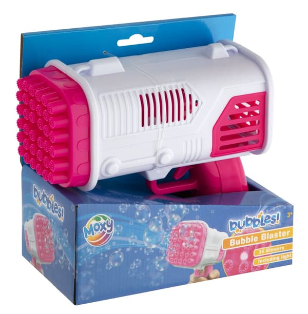 Moxy - Bubble Blaster 36 Blowers incl. light - Pink