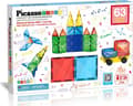 Miniatyrbilde 2 av 2: Picasso Tiles Diamond Series Magnetic Tiles set 63pcs building set