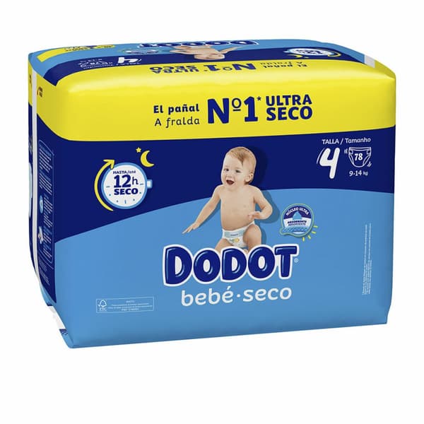 Blöjor Dodot Etapas 4 78 antal