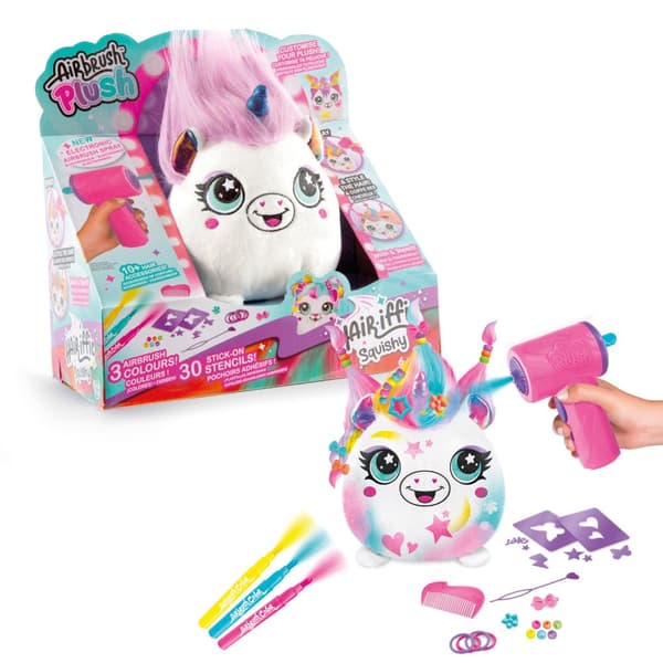 Airbrush Plush - Hairiffic 17cm Squish Pal - Princess (1040111)