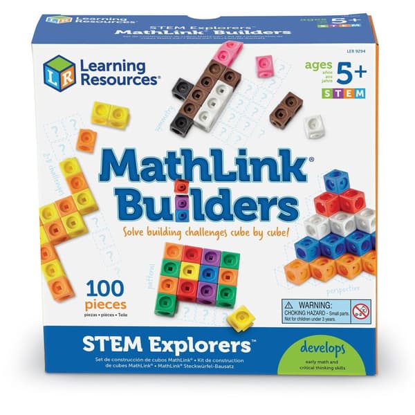 Learning Resources - STEM Explorers MathLink Builders (LSP9294-SCA)