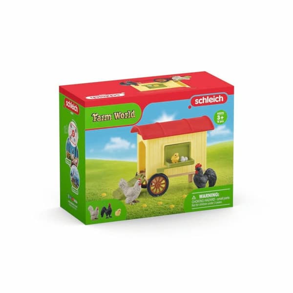 Schleich - Farm World - Mobile Chicken Coop (42572)