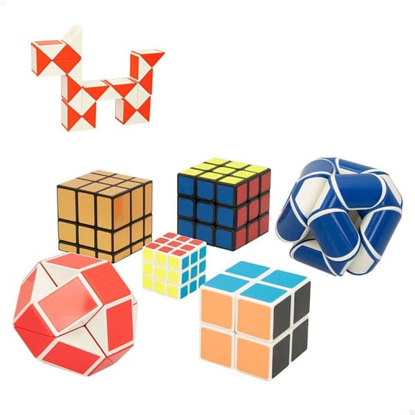 Rubiks kub Colorbaby Smart Theory 6 Delar