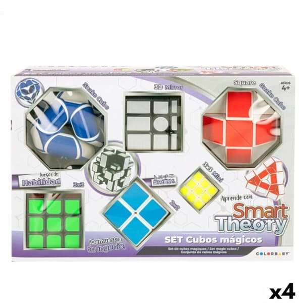 Rubiks kub Colorbaby Smart Theory 6 Delar
