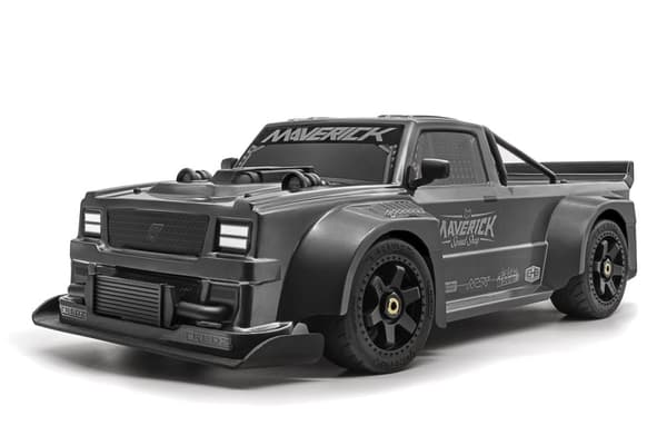 Maverick - QuantumR Flux 4S 1/8 4WD Race Truck - Grey (150351)