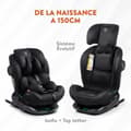 Miniatyrbild 3 av 6: Bilstol Babyauto GYRO BLACK LINE EMBOSSED Svart 0 (de 0 a 10 kilos) I (9 - 18 kg) II (15-25 kg) III (22 - 36 kg) Barn ECE R129