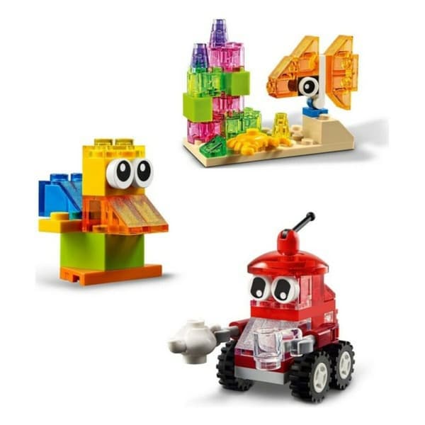 Construction set Classic Transparent Bricks Lego 11013 Multicolour