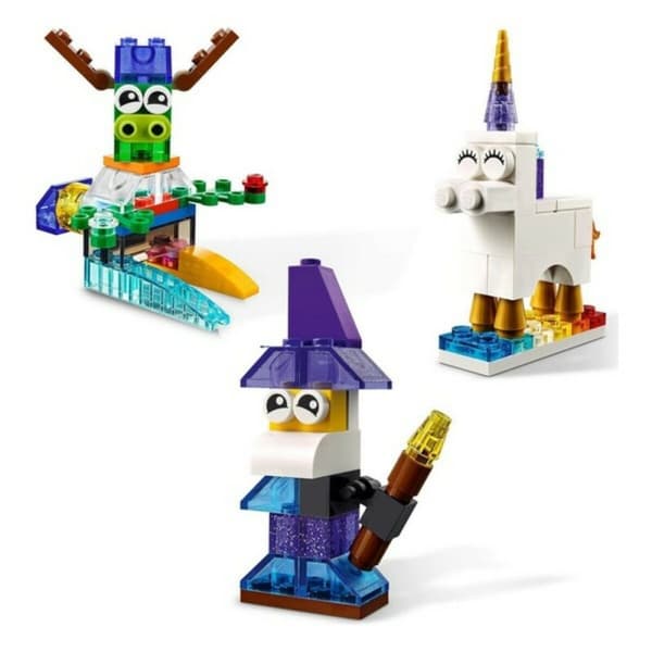 Construction set Classic Transparent Bricks Lego 11013 Multicolour
