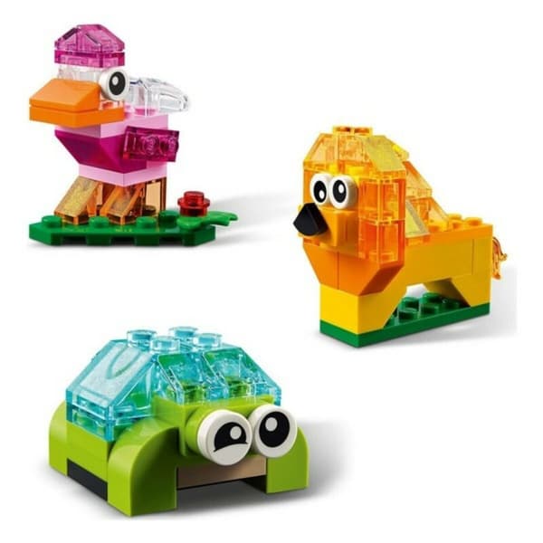 Construction set Classic Transparent Bricks Lego 11013 Multicolour