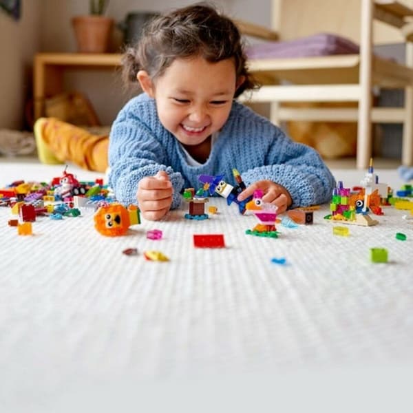 Construction set Classic Transparent Bricks Lego 11013 Multicolour